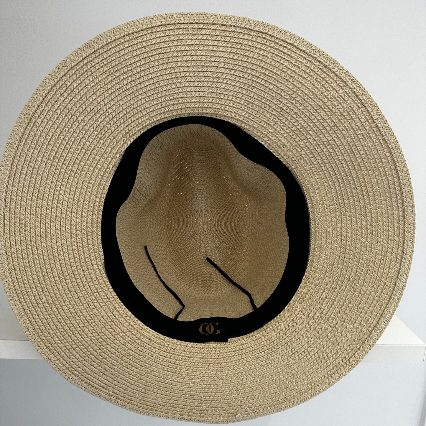 Personalised Straw Fedora Hat