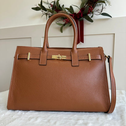 Samantha Leather Tote Bag