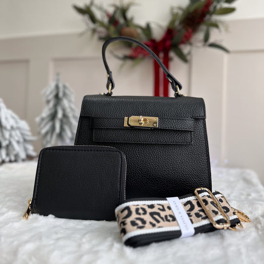 GIFT SET Grace Bag Black