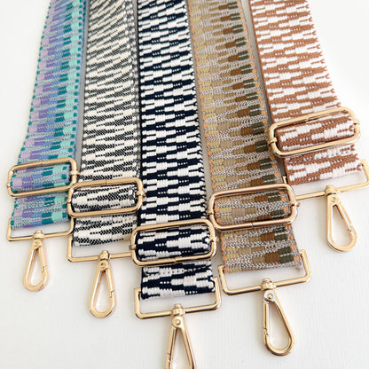 ZigZag Pattern Woven Replacement Bag Straps