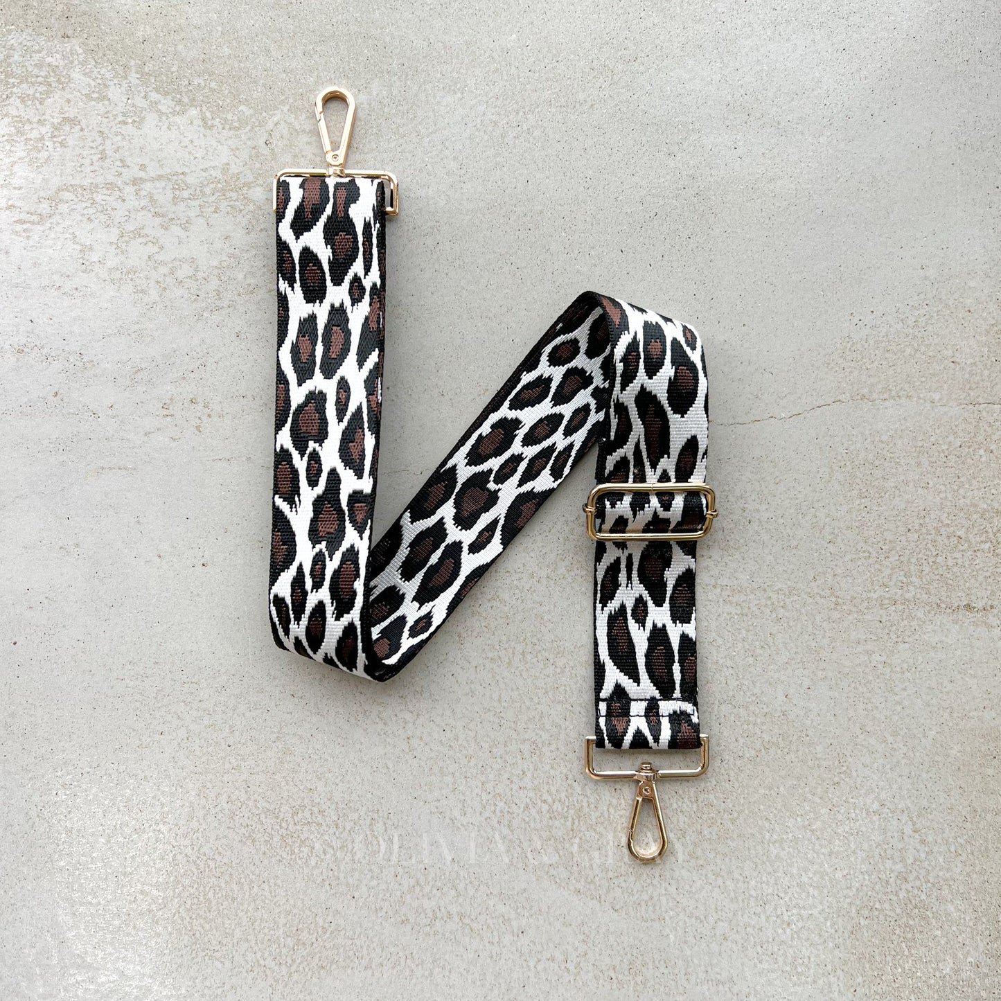 Animal Print detachable Bag Straps - OLIVIA AND GRAY LTD