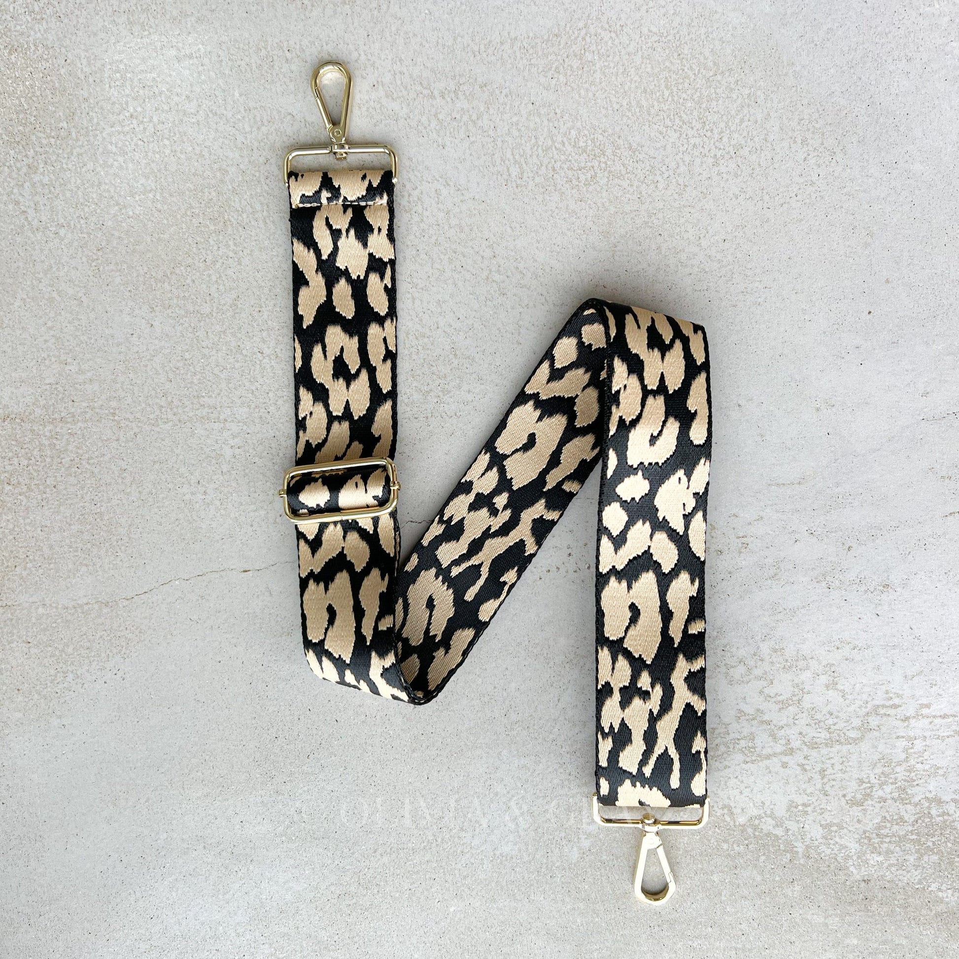 Animal Print detachable Bag Straps - OLIVIA AND GRAY LTD