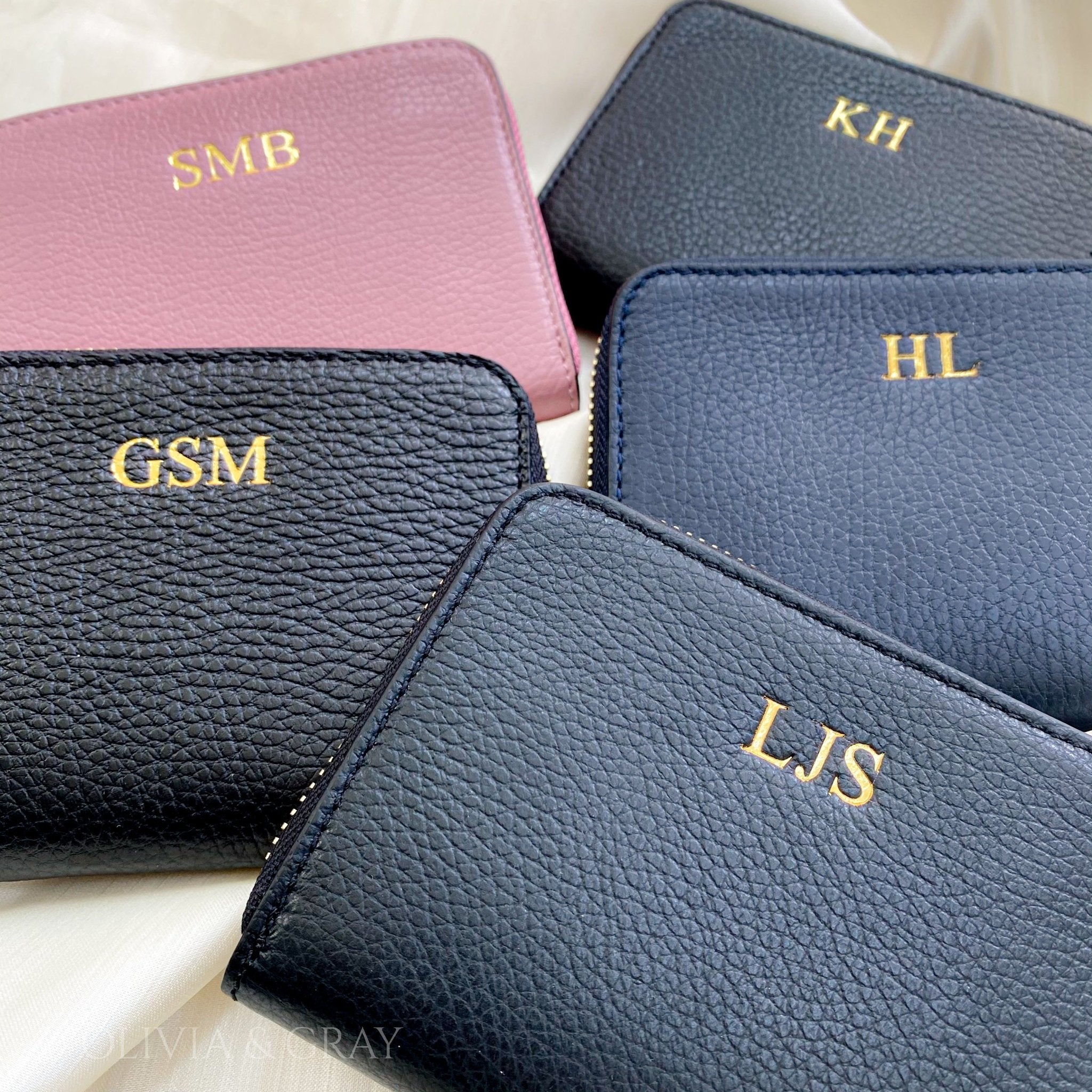 Personalised hotsell leather purse