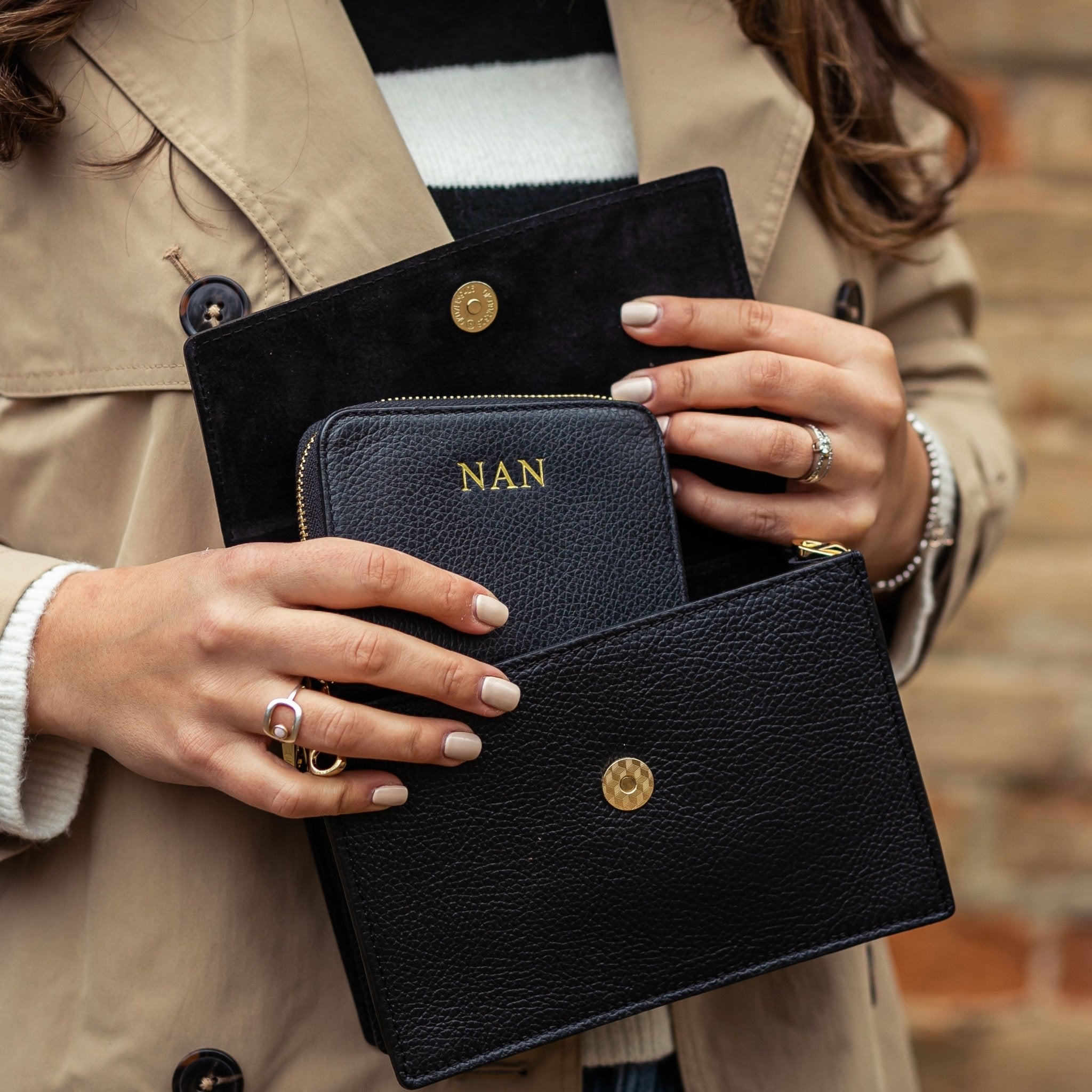 Sash Personalised Leather Purse