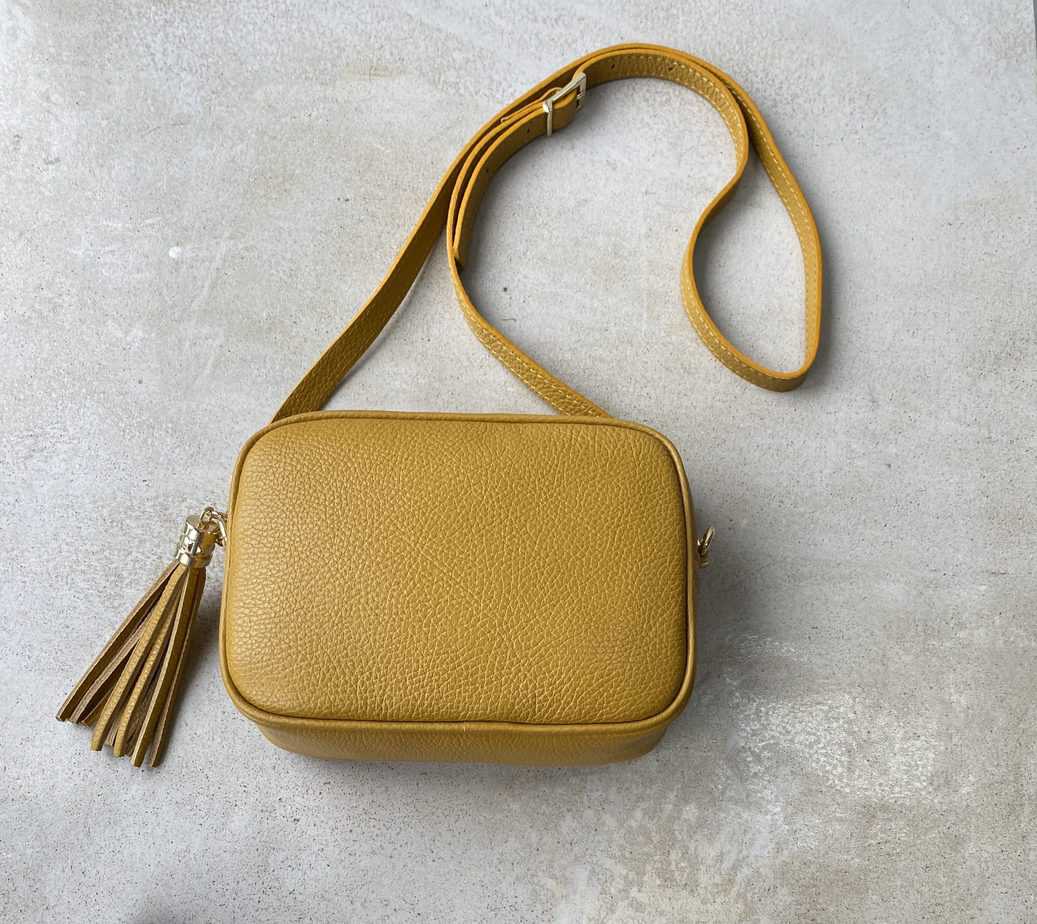 Small gold cross body on sale bag