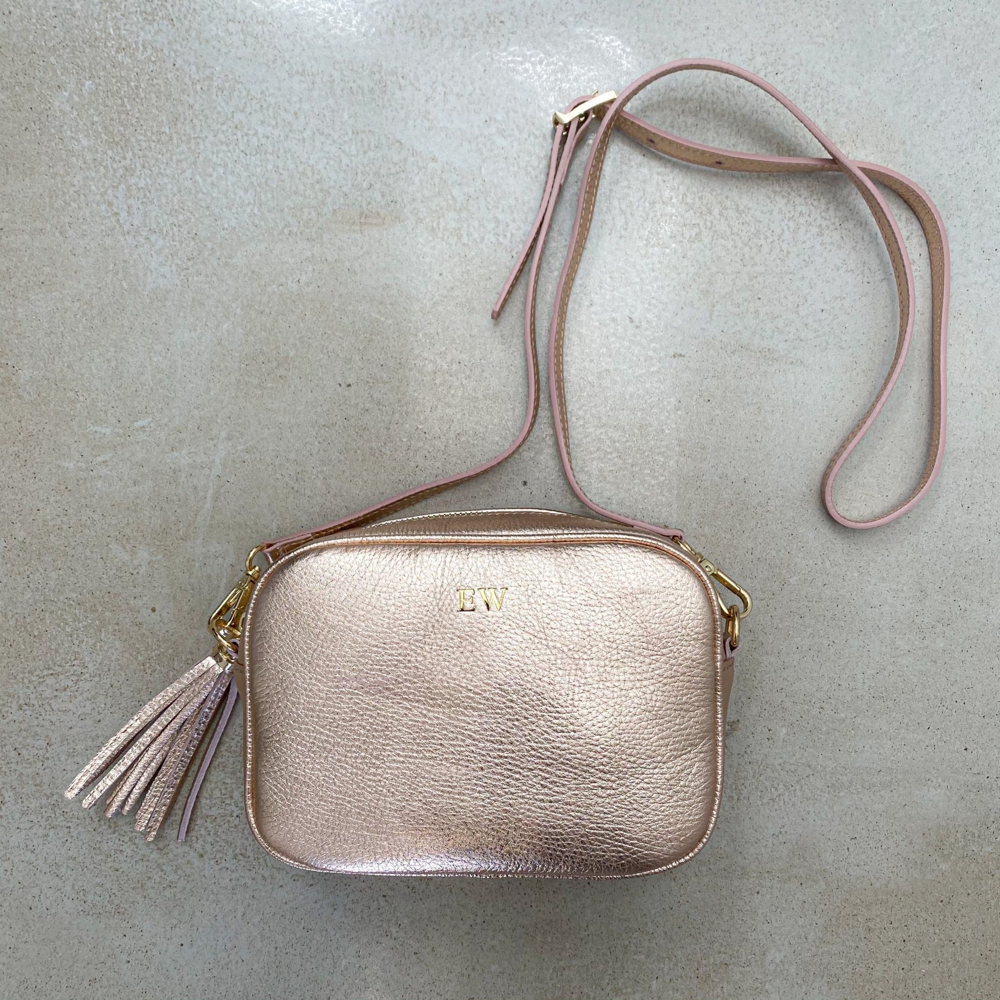 Rose hotsell gold crossbody